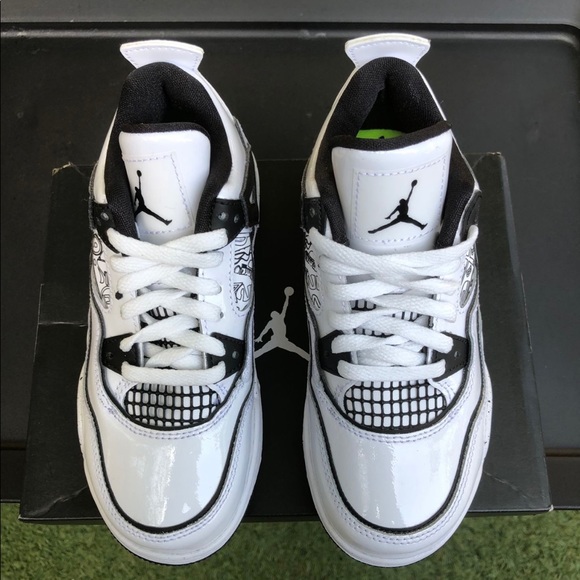 Air Jordan 4 “DIY” Size 13c Preschool - Picture 5 of 6